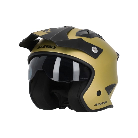 Casco Jet ACERBIS Aria Metallic Gold Matt - Micasco.es - Tu tienda de cascos de moto