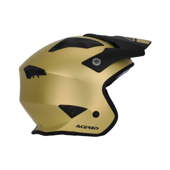 Casco Jet ACERBIS Aria Metallic Gold Matt - Micasco.es - Tu tienda de cascos de moto