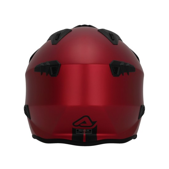 Casco Jet ACERBIS Aria Metallic Red Matt - Micasco.es - Tu tienda de cascos de moto