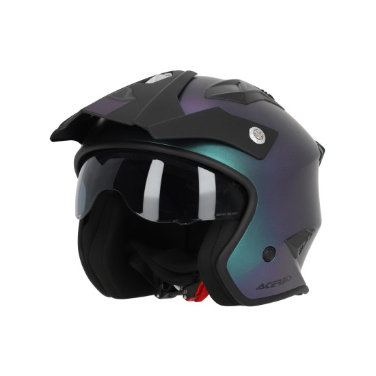 Casco Jet ACERBIS Aria Metallic Chameleon Matt - Micasco.es - Tu tienda de cascos de moto