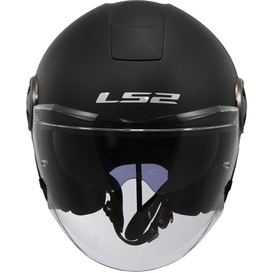 Casco jet LS2 CLASSY Solid Matt Black - Micasco.es - Tu tienda de cascos de moto