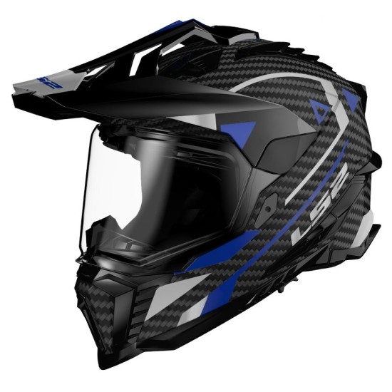 LS2 MX701 EXPLORER C Adventure Blue - Micasco.es - Tu tienda de cascos de moto