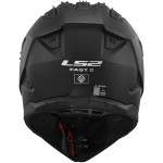 LS2 MX708 FAST II Solid Matt Black - Micasco.es - Tu tienda de cascos de moto