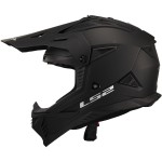 LS2 MX708 FAST II Solid Matt Black - Micasco.es - Tu tienda de cascos de moto