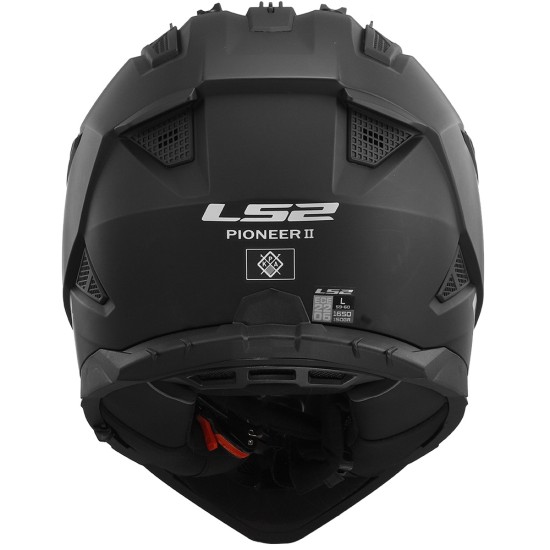 LS2 MX702 Pioneer II Solid Matt Black - Micasco.es - Tu tienda de cascos de moto