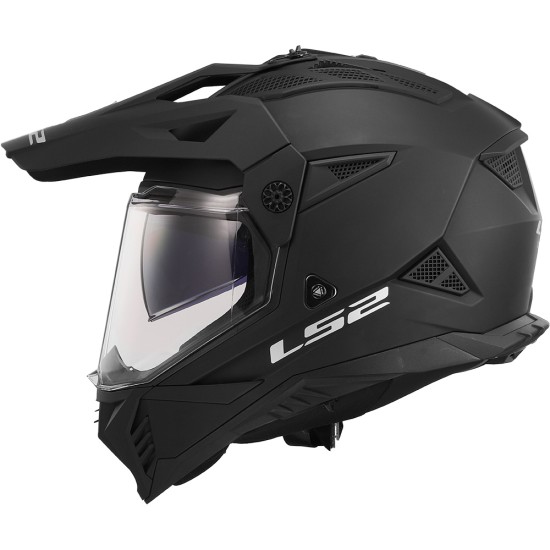 LS2 MX702 Pioneer II Solid Matt Black - Micasco.es - Tu tienda de cascos de moto