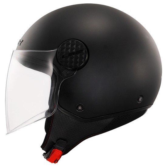 Casco jet LS2 Sphere Solid Matt Black - Micasco.es - Tu tienda de cascos de moto