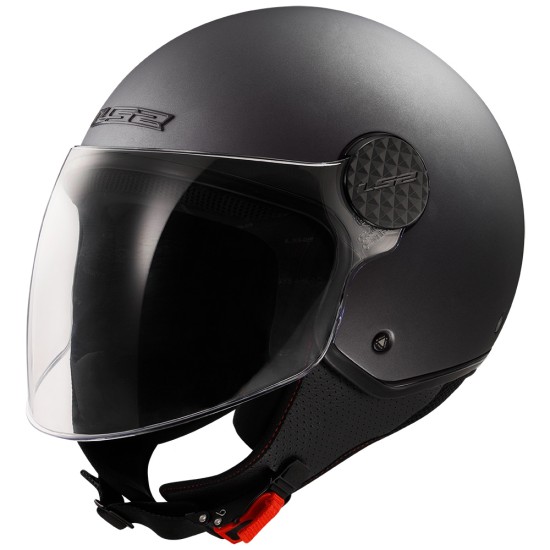 Casco jet LS2 Sphere Lux II Solid Matt Titanium - Micasco.es - Tu tienda de cascos de moto