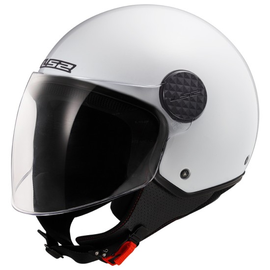 Casco jet LS2 Sphere Solid Gloss White - Micasco.es - Tu tienda de cascos de moto