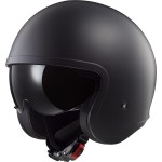 Casco jet LS2 OF599 Spitfire II Solid Matt Black - Micasco.es - Tu tienda de cascos de moto