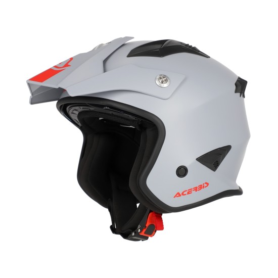 Casco jet ACERBIS Aria Grigio Chiaro - Micasco.es - Tu tienda de cascos de moto