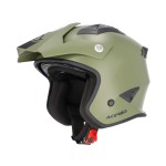 Casco jet ACERBIS Aria Military Green - Micasco.es - Tu tienda de cascos de moto