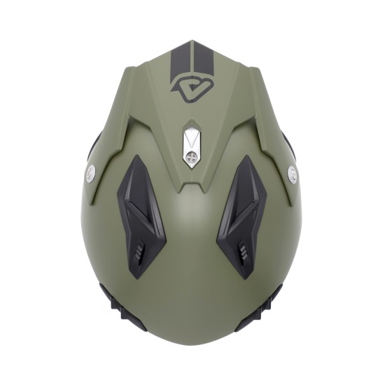 Casco jet ACERBIS Aria Military Green - Micasco.es - Tu tienda de cascos de moto