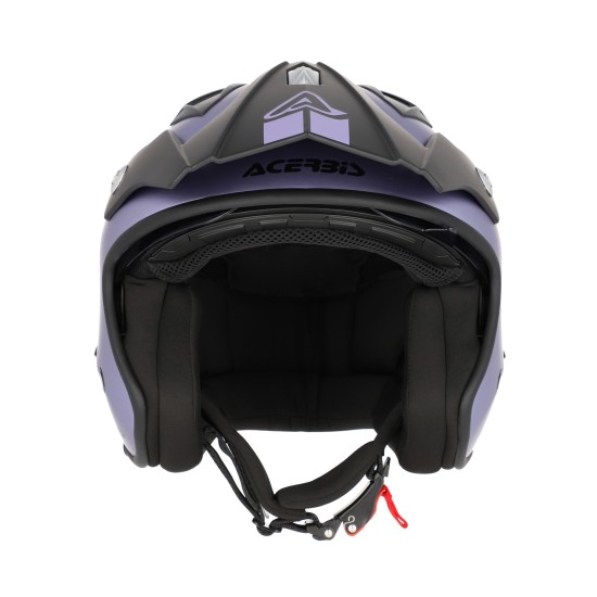 Casco Jet ACERBIS Aria Metallic Purple - Micasco.es - Tu tienda de cascos de moto