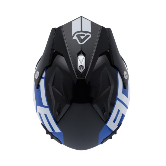 Casco Jet ACERBIS Aria Sport Blanco Azul Rojo - Micasco.es - Tu tienda de cascos de moto