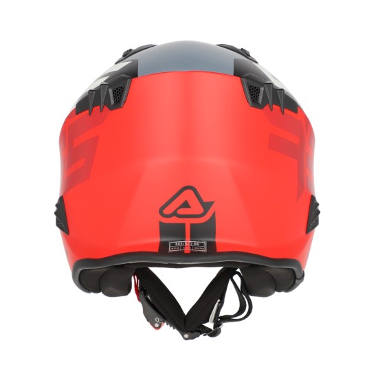 Casco Jet ACERBIS Aria Sport Gris Rojo - Micasco.es - Tu tienda de cascos de moto