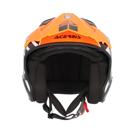 Casco Jet ACERBIS Aria Sport Naranja Negro - Micasco.es - Tu tienda de cascos de moto