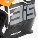 Casco Jet ACERBIS Aria Sport Naranja Negro - Micasco.es - Tu tienda de cascos de moto