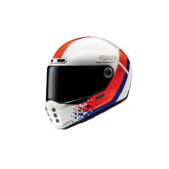 Casco integral HJC V10 FQ20 RETRO MC21 - Micasco.es - Tu tienda de cascos de moto