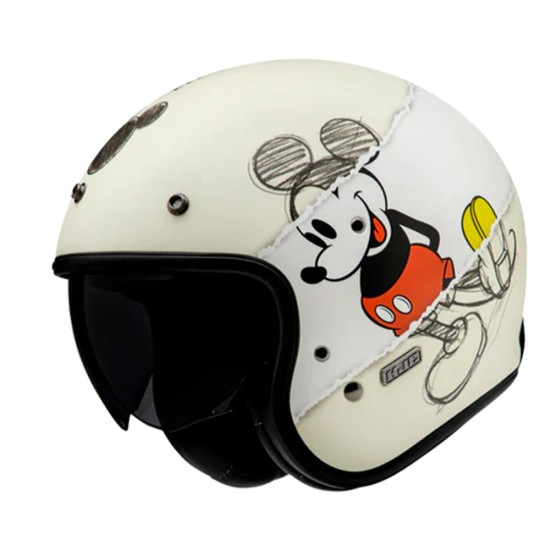 Casco jet HJC V31 DISNEY MICKEY SKETCH - Micasco.es - Tu tienda de cascos de moto