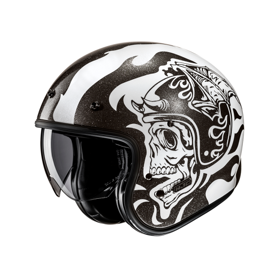 Casco jet HJC V31 FLAME MC5 - Micasco.es - Tu tienda de cascos de moto