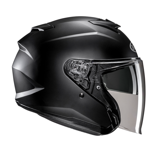 Casco jet HJC i31 SÓLIDO SEMI-MATE NEGRO - Micasco.es - Tu tienda de cascos de moto