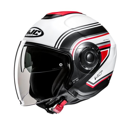 Casco jet HJC i40N LINIA MC1SF - Micasco.es - Tu tienda de cascos de moto