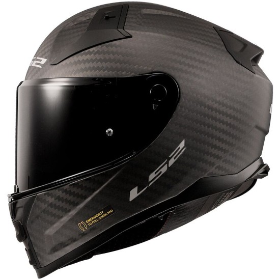 Casco integral LS2 FF811 VECTOR II SOLID Carbono Gloss - Micasco.es - Tu tienda de cascos de moto