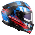 Casco integral LS2 FF811 VECTOR II Carbon Tantic Blue - Micasco.es - Tu tienda de cascos de moto