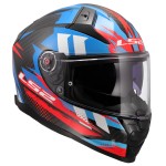 Casco integral LS2 FF811 VECTOR II Carbon Tantic Blue - Micasco.es - Tu tienda de cascos de moto