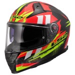 Casco integral LS2 FF811 VECTOR II Carbon Tantic Red - Micasco.es - Tu tienda de cascos de moto