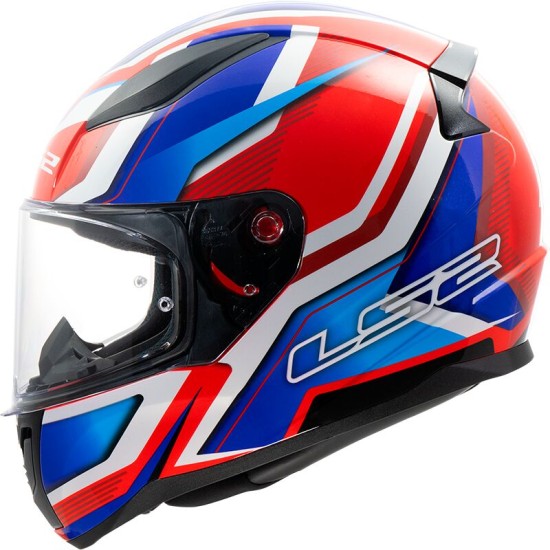 Casco integral LS2 Rapid II Flitz Blue Red - Micasco.es - Tu tienda de cascos de moto