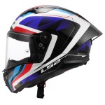 LS2 FF805 THUNDER Carbon GP AERO Raute Gloss Blue - Micasco.es - Tu tienda de cascos de moto