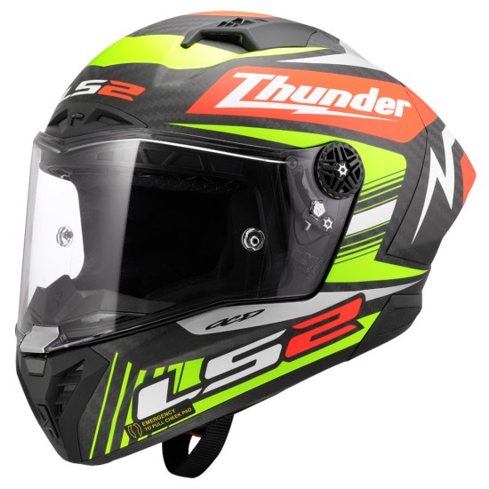 LS2 FF805 THUNDER Carbon GP AERO Replica Black - Micasco.es - Tu tienda de cascos de moto