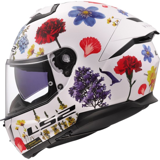 Casco integral LS2 FF808 Stream EVO II Flowers - Micasco.es - Tu tienda de cascos de moto