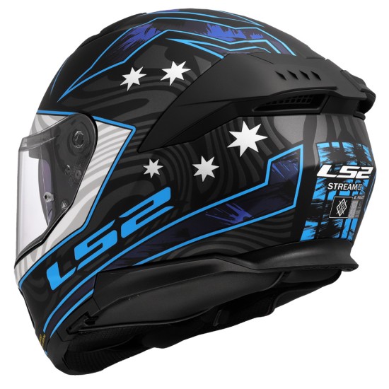 Casco integral LS2 FF808 Stream EVO II Galdam Blue - Micasco.es - Tu tienda de cascos de moto