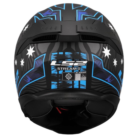 Casco integral LS2 FF808 Stream EVO II Galdam Blue - Micasco.es - Tu tienda de cascos de moto