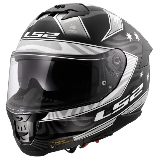 Casco integral LS2 FF808 Stream EVO II Galdam Black - Micasco.es - Tu tienda de cascos de moto