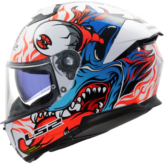 Casco integral LS2 FF808 Stream EVO II Inferno - Micasco.es - Tu tienda de cascos de moto