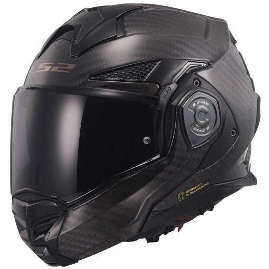 LS2 FF901 ADVANT X CARBON SOLID Matt Black - Micasco.es - Tu tienda de cascos de moto