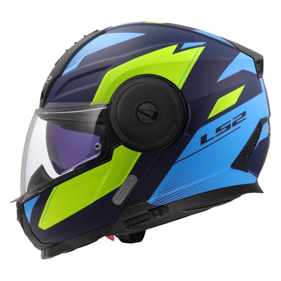 Casco LS2 FF902 SCOPE II Duria Blue HV Yellow - Micasco.es - Tu tienda de cascos de moto