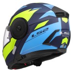 Casco LS2 FF902 SCOPE II Duria Blue HV Yellow - Micasco.es - Tu tienda de cascos de moto