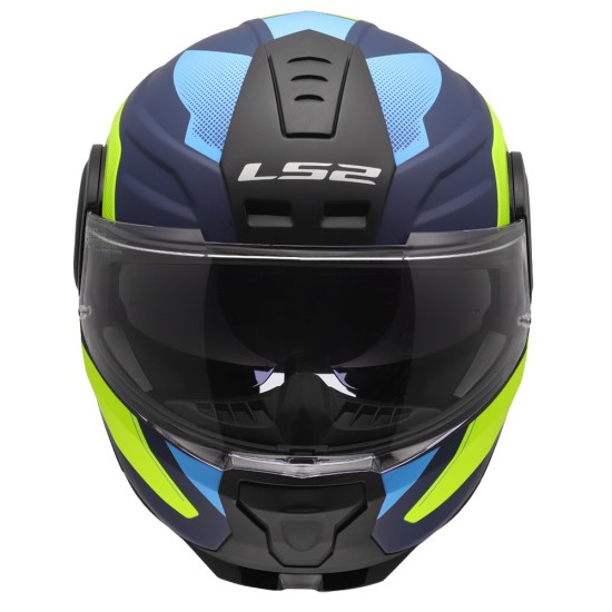 Casco LS2 FF902 SCOPE II Duria Blue HV Yellow - Micasco.es - Tu tienda de cascos de moto