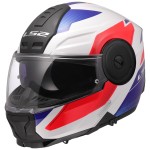 Casco LS2 FF902 SCOPE II Duria White Blue Red - Micasco.es - Tu tienda de cascos de moto