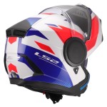 Casco LS2 FF902 SCOPE II Duria White Blue Red - Micasco.es - Tu tienda de cascos de moto