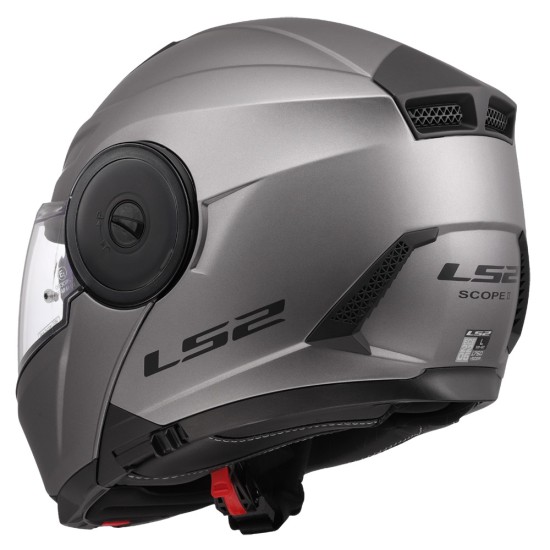 Casco LS2 FF902 SCOPE II Solid Titanium - Micasco.es - Tu tienda de cascos de moto