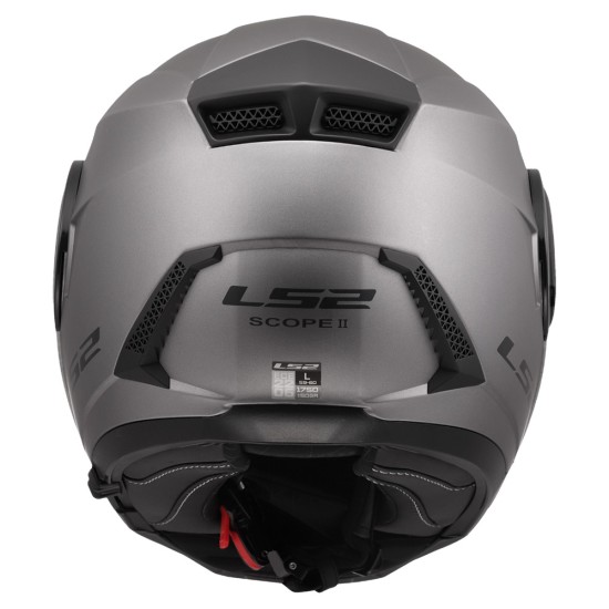 Casco LS2 FF902 SCOPE II Solid Titanium - Micasco.es - Tu tienda de cascos de moto