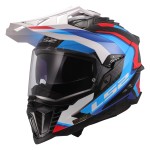 LS2 MX701 EXPLORER CARBON Frontier II White Blue - Micasco.es - Tu tienda de cascos de moto