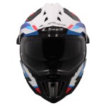 LS2 MX701 EXPLORER CARBON Frontier II White Blue - Micasco.es - Tu tienda de cascos de moto