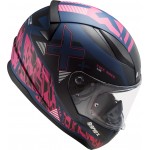 Casco integral LS2 Helmets FF353 RAPID Xtreet Matt Blue Purple - Micasco.es - Tu tienda de cascos de moto